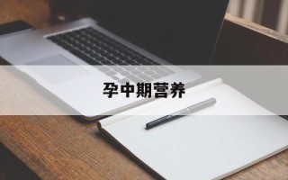 孕中期营养