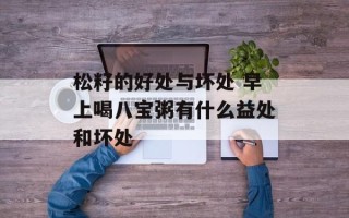 松籽的好处与坏处 早上喝八宝粥有什么益处和坏处