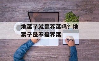 地菜子就是荠菜吗？地菜子是不是荠菜