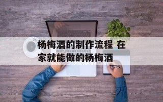 杨梅酒的制作流程 在家就能做的杨梅酒