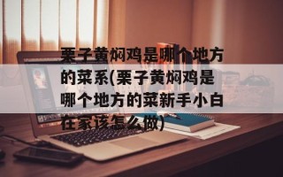 栗子黄焖鸡是哪个地方的菜系(栗子黄焖鸡是哪个地方的菜新手小白在家该怎么做)
