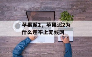 苹果派2，苹果派2为什么连不上无线网