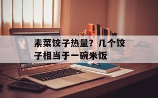 素菜饺子热量？几个饺子相当于一碗米饭
