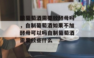 酿葡萄酒需要放酵母吗，自制葡萄酒如果不加酵母可以吗自制葡萄酒需要放些什么