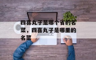 四喜丸子是哪个省的名菜，四喜丸子是哪里的名菜