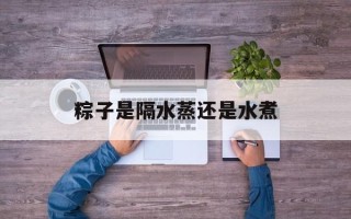 粽子是隔水蒸还是水煮