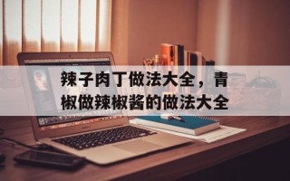 辣子肉丁做法大全，青椒做辣椒酱的做法大全