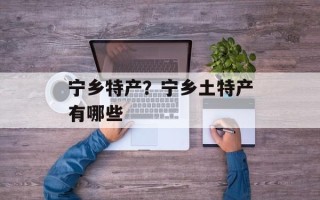 宁乡特产？宁乡土特产有哪些