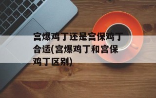 宫爆鸡丁还是宫保鸡丁合适(宫爆鸡丁和宫保鸡丁区别)