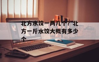 北方水饺一两几个？北方一斤水饺大概有多少个
