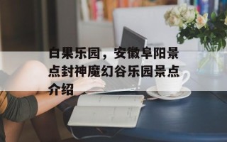 白果乐园，安徽阜阳景点封神魔幻谷乐园景点介绍