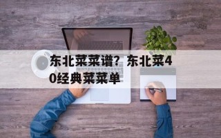 东北菜菜谱？东北菜40经典菜菜单