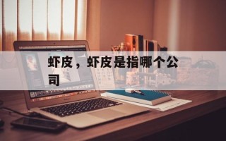 虾皮，虾皮是指哪个公司