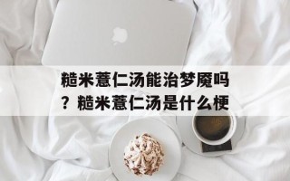 糙米薏仁汤能治梦魇吗？糙米薏仁汤是什么梗