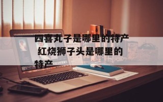 四喜丸子是哪里的特产 红烧狮子头是哪里的特产