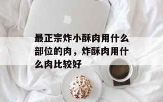 最正宗炸小酥肉用什么部位的肉，炸酥肉用什么肉比较好