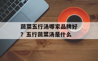 蔬菜五行汤哪家品牌好？五行蔬菜汤是什么