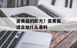 蛋黄酱的配方？蛋黄酱适合加什么香料