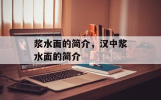 浆水面的简介，汉中浆水面的简介