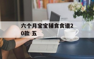六个月宝宝辅食食谱20款 五