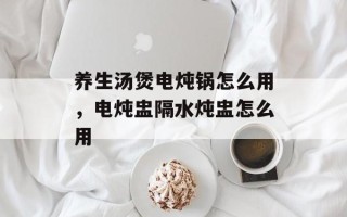 养生汤煲电炖锅怎么用，电炖盅隔水炖盅怎么用