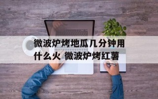 微波炉烤地瓜几分钟用什么火 微波炉烤红薯