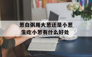 葱白粥用大葱还是小葱 生吃小葱有什么好处