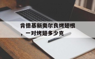 肯德基新奥尔良烤翅根，一对烤翅多少克