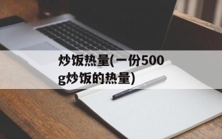 炒饭热量(一份500g炒饭的热量)
