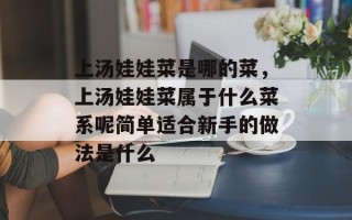上汤娃娃菜是哪的菜，上汤娃娃菜属于什么菜系呢简单适合新手的做法是什么