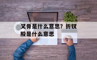 叉骨是什么意思？折钗股是什么意思