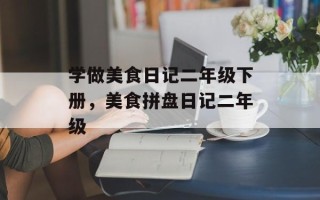 学做美食日记二年级下册，美食拼盘日记二年级