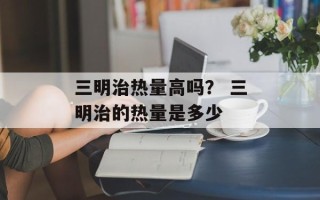 三明治热量高吗？ 三明治的热量是多少