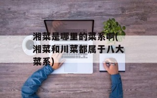 湘菜是哪里的菜系啊(湘菜和川菜都属于八大菜系)