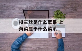 扣三丝是什么菜系 上海菜属于什么菜系