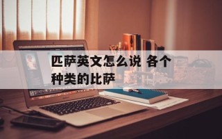 匹萨英文怎么说 各个种类的比萨
