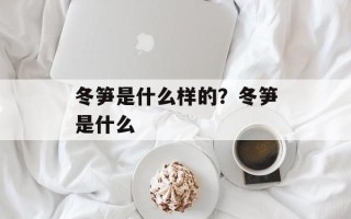 冬笋是什么样的？冬笋是什么