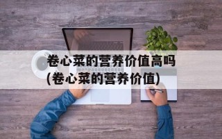 卷心菜的营养价值高吗(卷心菜的营养价值)