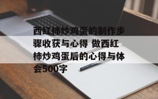 西红柿炒鸡蛋的制作步骤收获与心得 做西红柿炒鸡蛋后的心得与体会500字