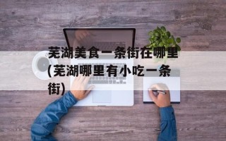 芜湖美食一条街在哪里(芜湖哪里有小吃一条街)