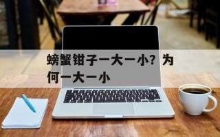 螃蟹钳子一大一小？为何一大一小