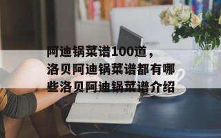阿迪锅菜谱100道，洛贝阿迪锅菜谱都有哪些洛贝阿迪锅菜谱介绍