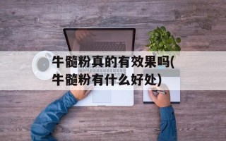 牛髓粉真的有效果吗(牛髓粉有什么好处)