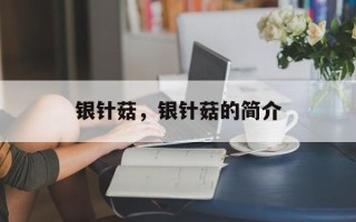 银针菇，银针菇的简介