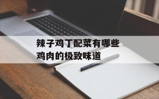 辣子鸡丁配菜有哪些 鸡肉的极致味道