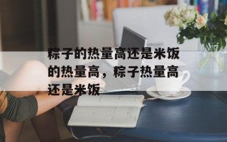粽子的热量高还是米饭的热量高，粽子热量高还是米饭