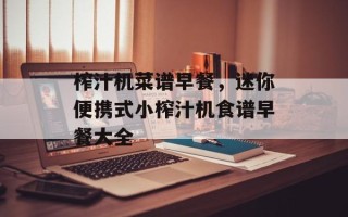 榨汁机菜谱早餐，迷你便携式小榨汁机食谱早餐大全