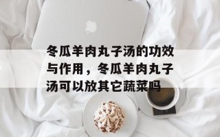 冬瓜羊肉丸子汤的功效与作用，冬瓜羊肉丸子汤可以放其它蔬菜吗