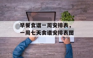早餐食谱一周安排表，一周七天食谱安排表图