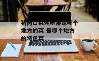 猪肉白菜炖粉条是哪个地方的菜 是哪个地方的特色菜